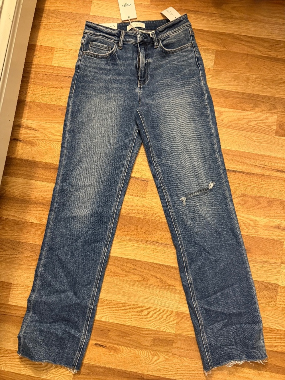 NWT women’s vervet high rise stretch straight jeans